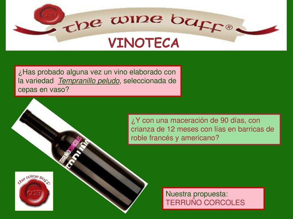 Web fotos del muro de the wine buff terruno page 0 1