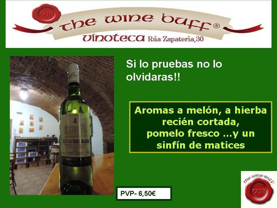 Web fotos del muro de the wine buff haur maurin semillon 2014