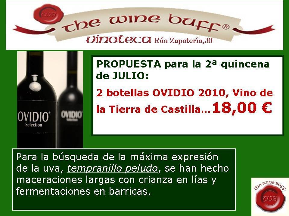 Web fotos del muro de the wine buff ovidio