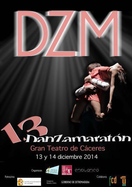XIII Danzamaratón de Extremadura 2014 , en Cáceres