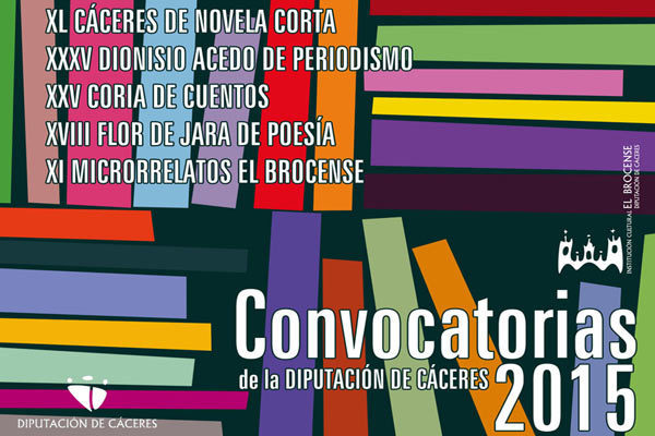 Certámenes Literarios 2015 de la Diputación de Cáceres