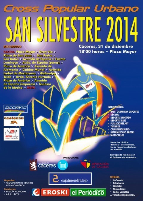 Carrera de San Silvestre  2014 - Cáceres