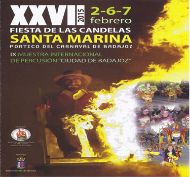 Quema del Marimanta y Candelas de Santa Marina 2015 - Badajoz