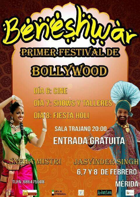 I Festival de Bollywood Beneshwar - Mérida