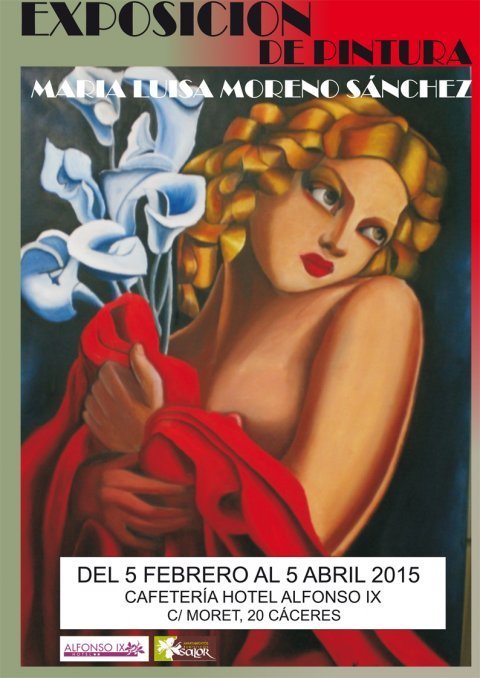 Exposición de pintura de María Luisa Moreno Sánchez - Cáceres