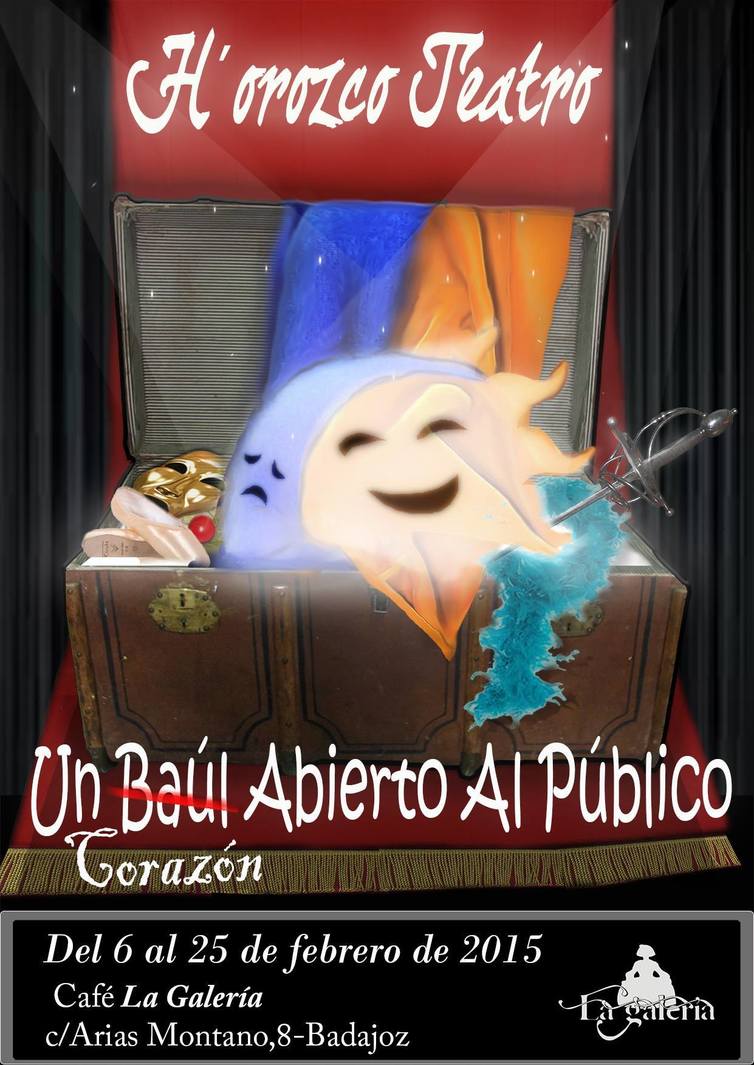 Exposición de H’orozco Teatro ‘Un baúl abierto al público’ - Badajoz