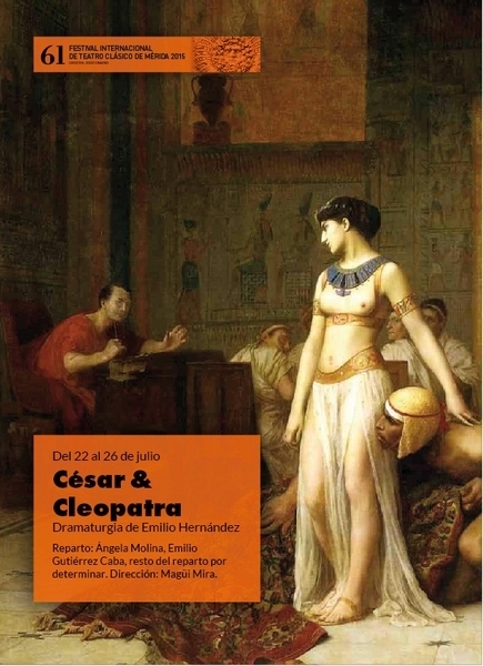Normal cesar y cleopatra en 61 festival internacional teatro clasico de merida
