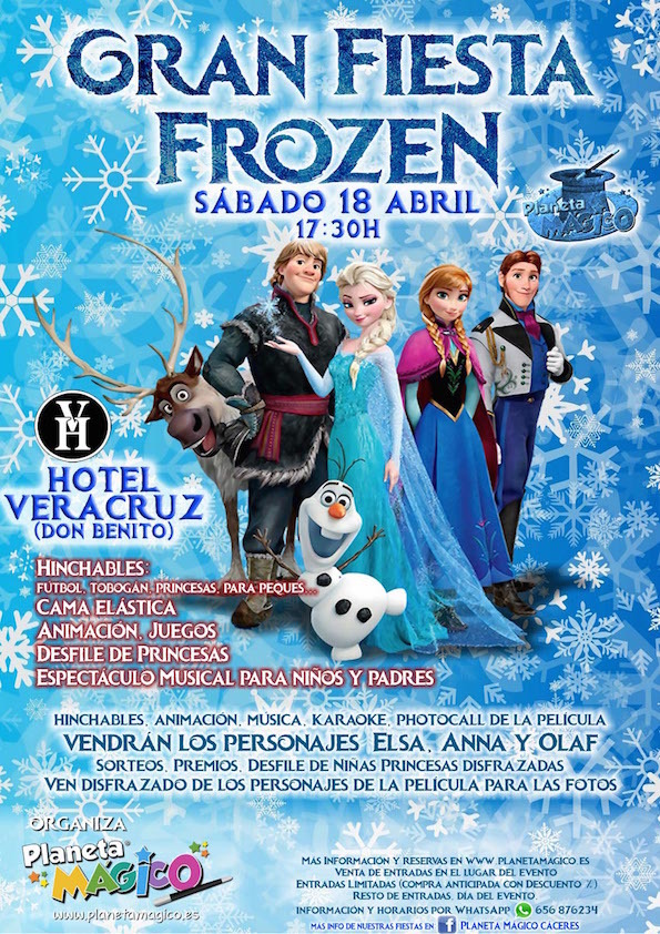 Fiesta Frozen Don Benito-Villanueva