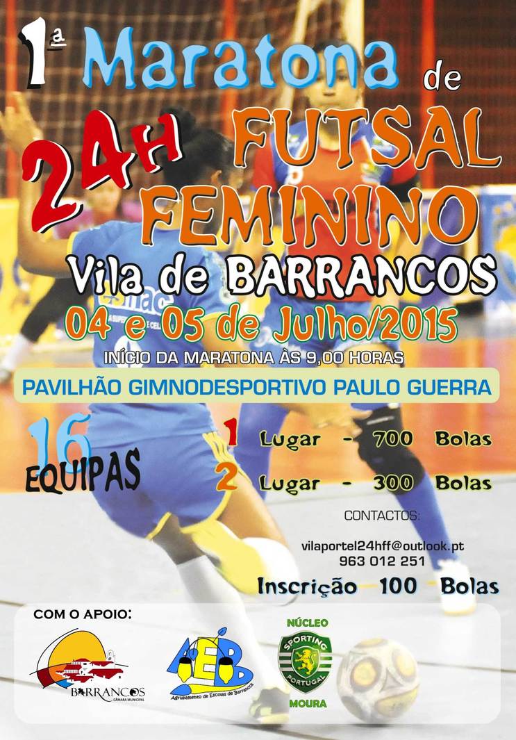 1.ª Maratona de Futsal Feminino