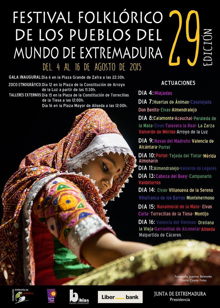 Festival Folklórico de los Pueblos del Mundo de Extremadura
