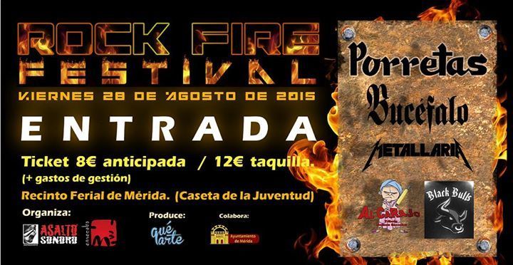 Normal rock fire festival merida