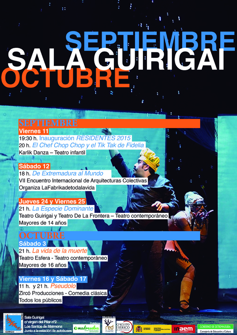 El teatro Infantil en la Sala Guirigai -  Los Santos de Maimona