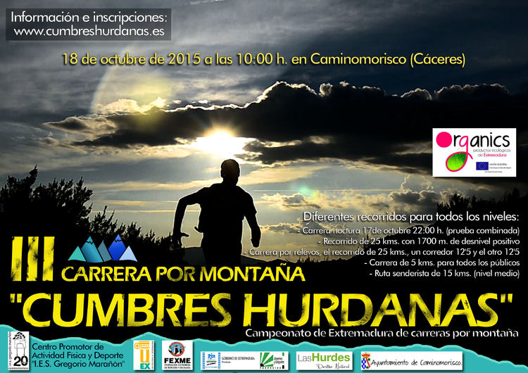 III Carrera por montaña "Cumbres Hurdanas" - Caminomorisco