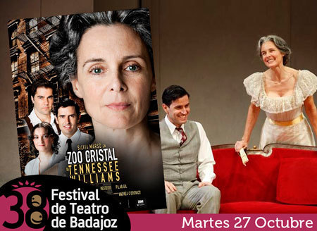 "El zoo de cristal" - 38º Festival de Teatro de Badajoz