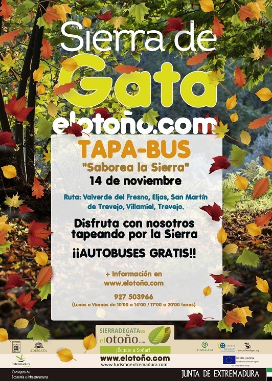 Tapa-Bus: Valverde del Fresno, Eljas, San Martín de Trevejo y Villamiel