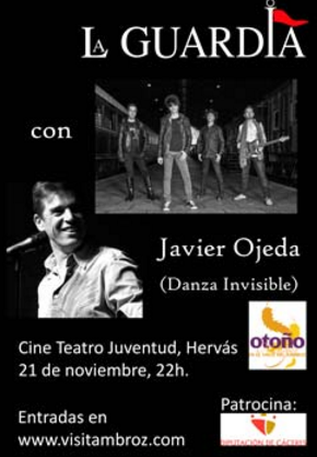 La Guardia con Javier Ojeda en concierto - Hervás - Otoño Mágico 2015