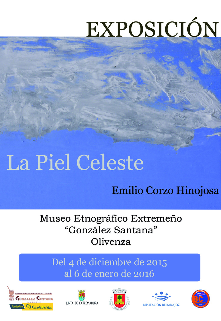 Abierta la exposición "La Piel Celeste", de Emilio Corzo Hinojosa