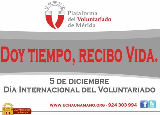 Normal celebracion del dia internacional del voluntariado