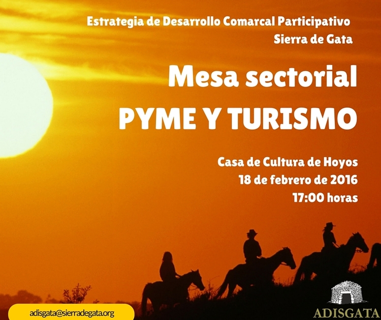 Mesa Sectorial “Pyme y Turismo”