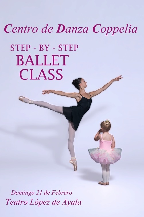 Normal espectaculo de ballet step by step del centro de danza coppelia en el teatro lopez ayala badajoz