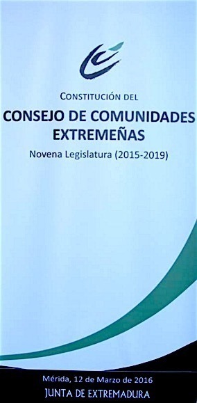 Consejo de Comunidades Extremeñas 2016 en Mérida