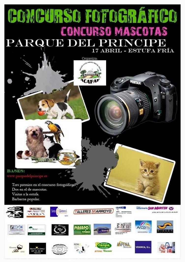 Normal v concentracion de mascotas y v concurso de fotografia digital parque del principe en caceres