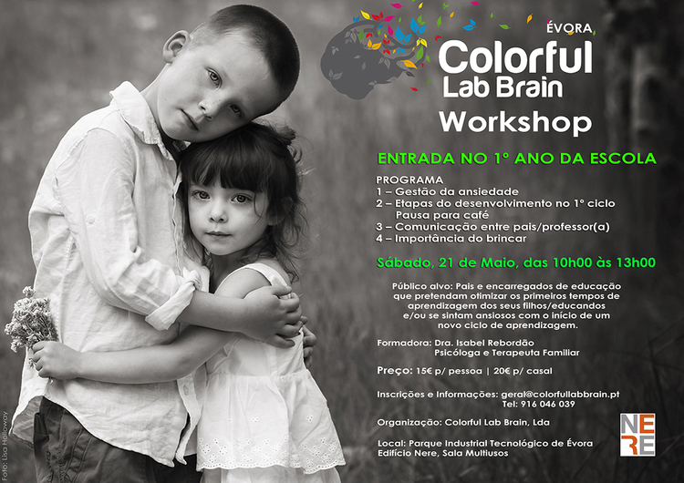Normal colourful lab brain