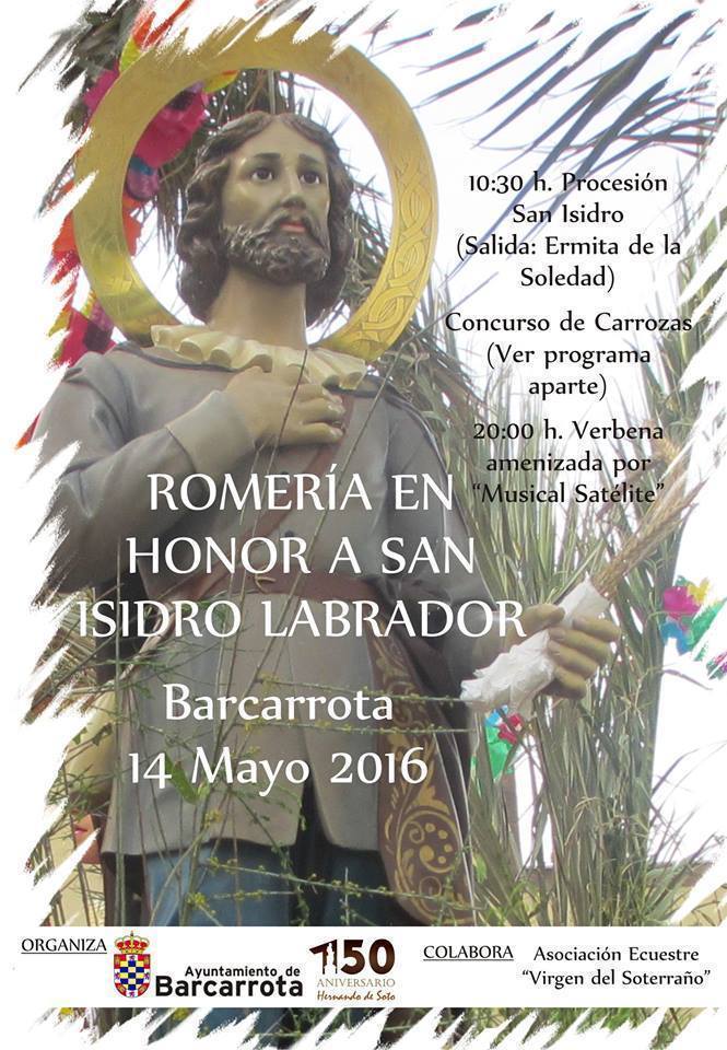 Romería en honor a San Isidro Labrador en Barcarrota