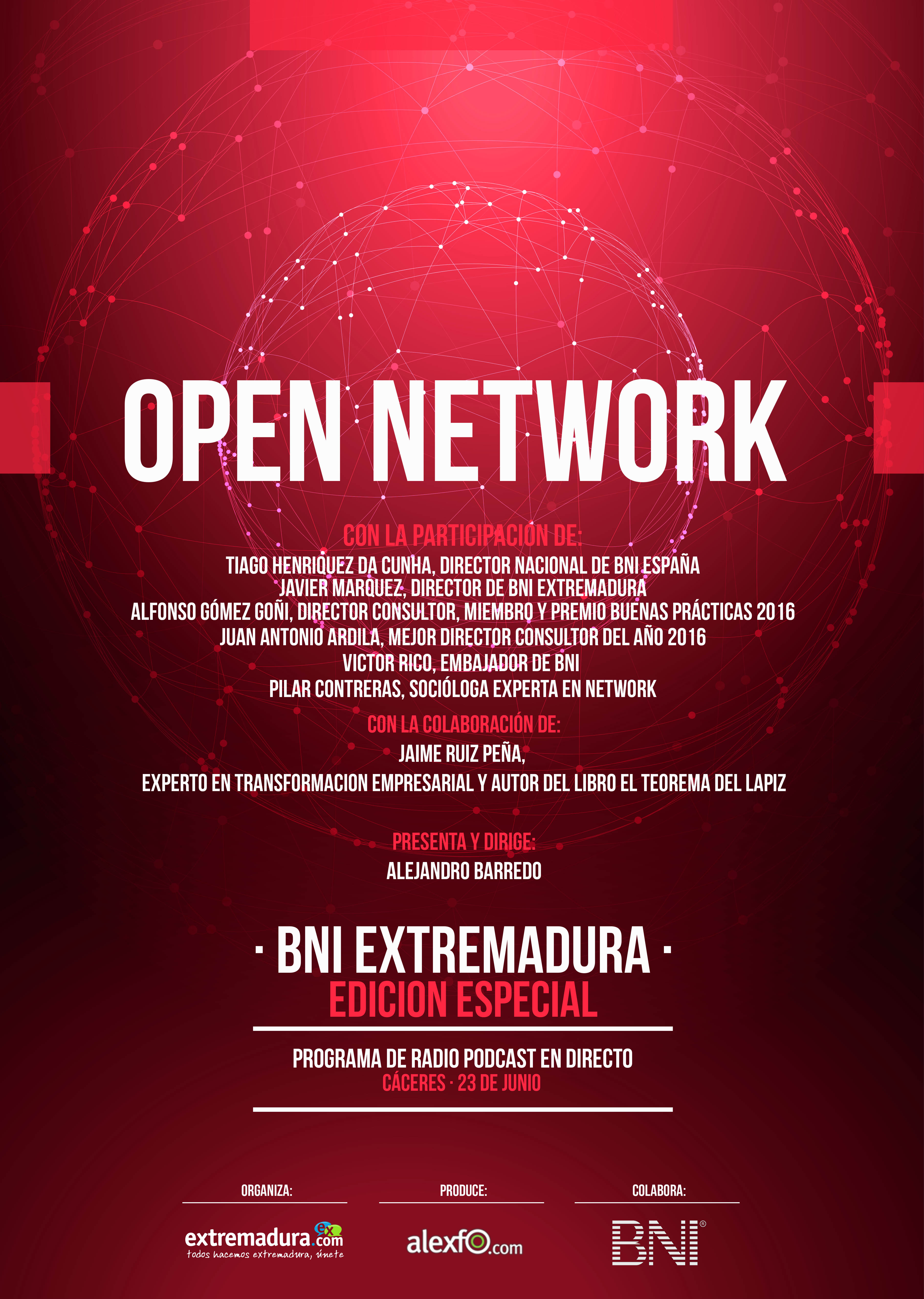 Open network edicion especial bni extremadura