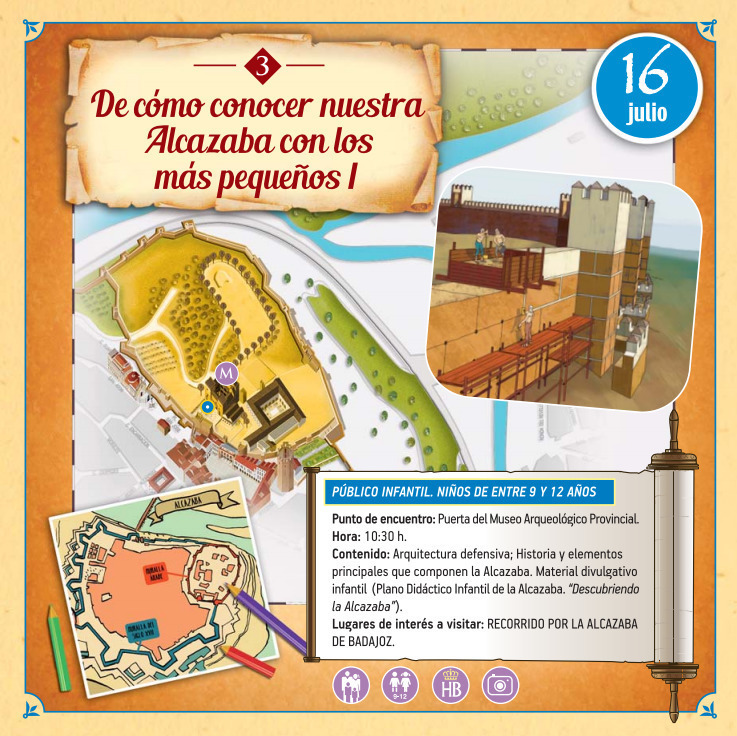 Visita guiada a la Alcazaba de Badajoz