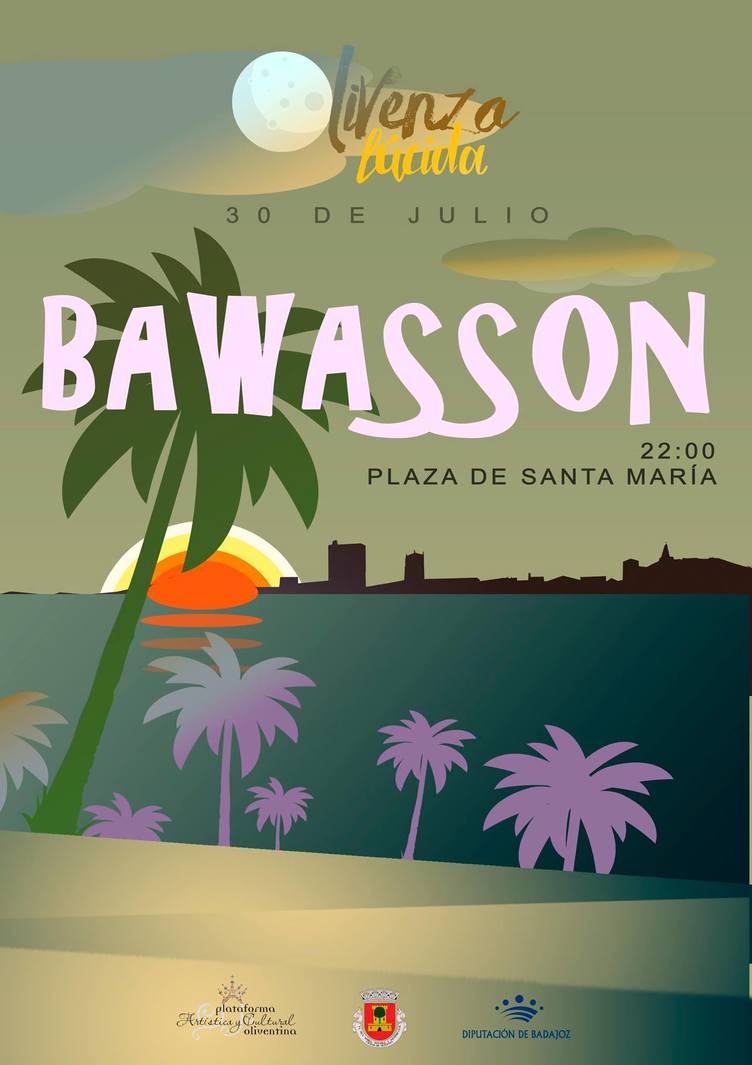 Concierto de Bawasson en Olivenza Lúcida
