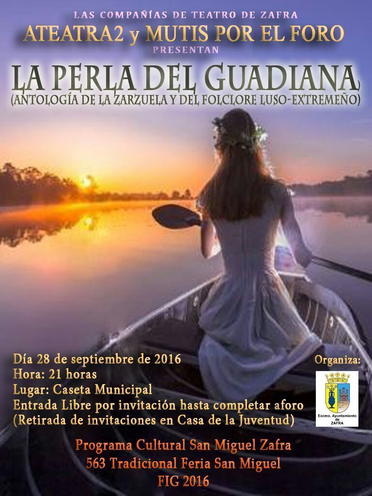 Teatro 'La perla del Guadiana' en Zafra