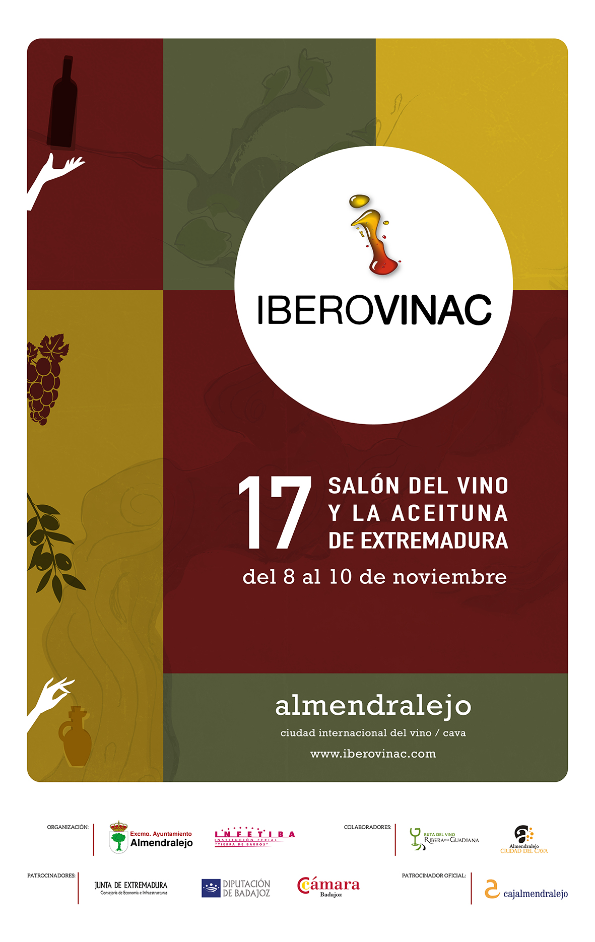 Iberovinac 2016 feria del vino y la aceituna de almendralejo