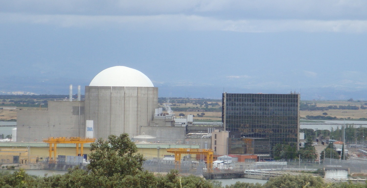 Normal jornada informativa para periodistas en la central nuclear de almaraz