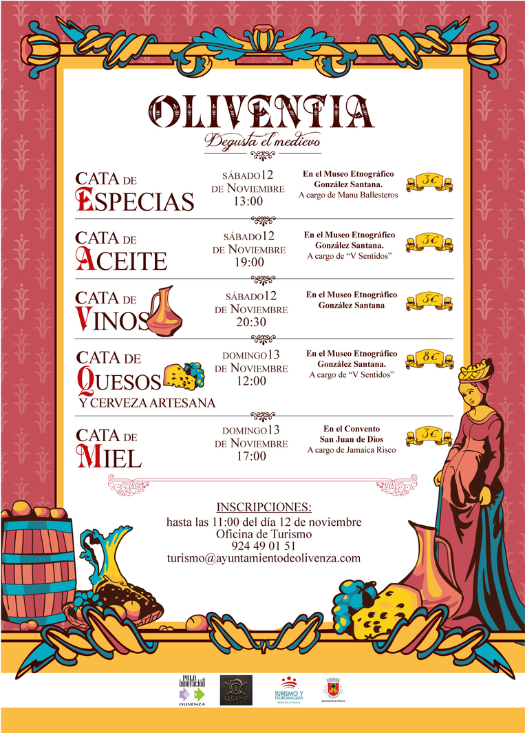 Catas gastronómicas Oliventia 2016