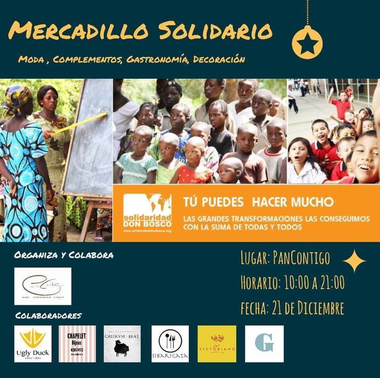 I Mercadillo Solidario en Pancontigo