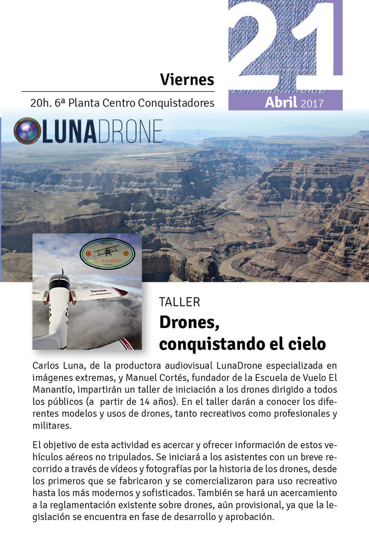 Infantil: Taller de drones en Badajoz