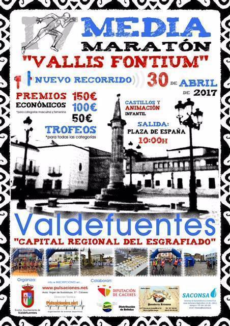 IV Media Maratón "Vallis Fontium"