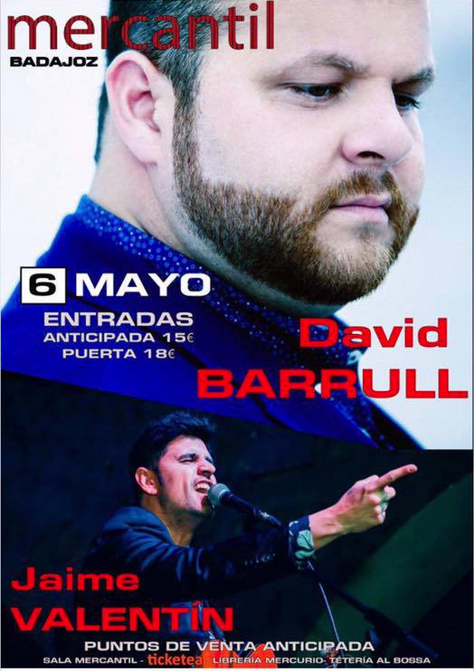 David Barrull + Jaime Valentín en Badajoz