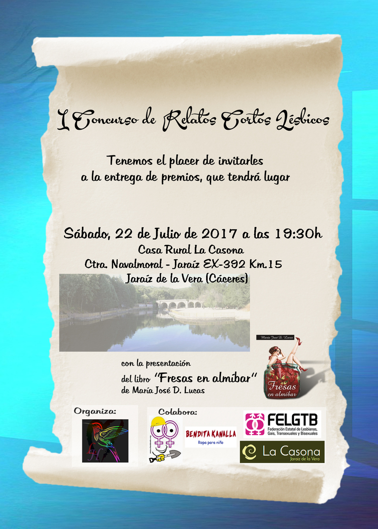 Normal entrega de premios i concurso de relatos lesbicos y presentacion del libro fresas en almibar 30