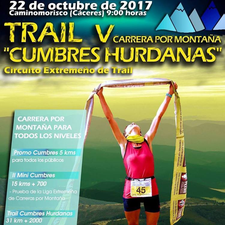 5º Trail Cumbres Hurdanas en Caminomorisco (Caceres)
