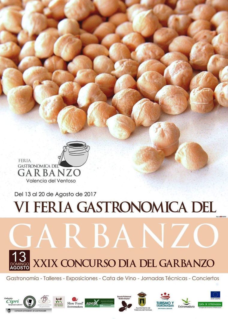 XXIX Concurso Día del Garbanzo y VI Feria Gastronómica del Garbanzo 2017