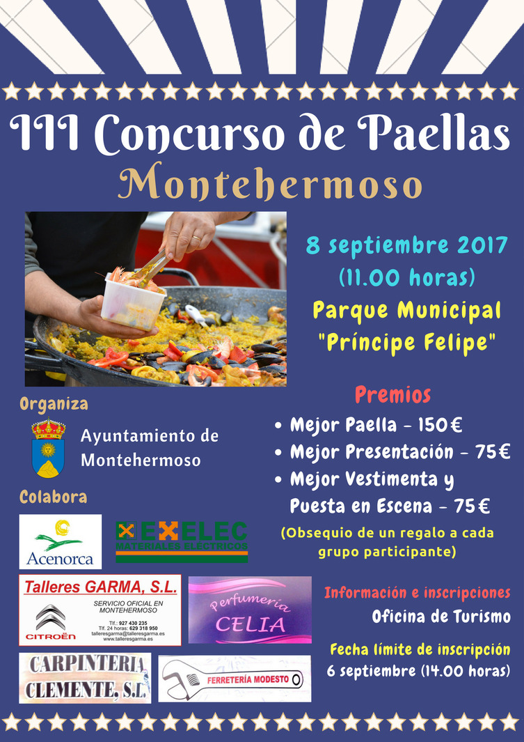 III Concurso de Paellas de Montehermoso