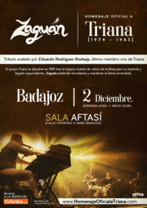 Concierto de "Zaguán" homenaje oficial a “Triana” en Badajoz
