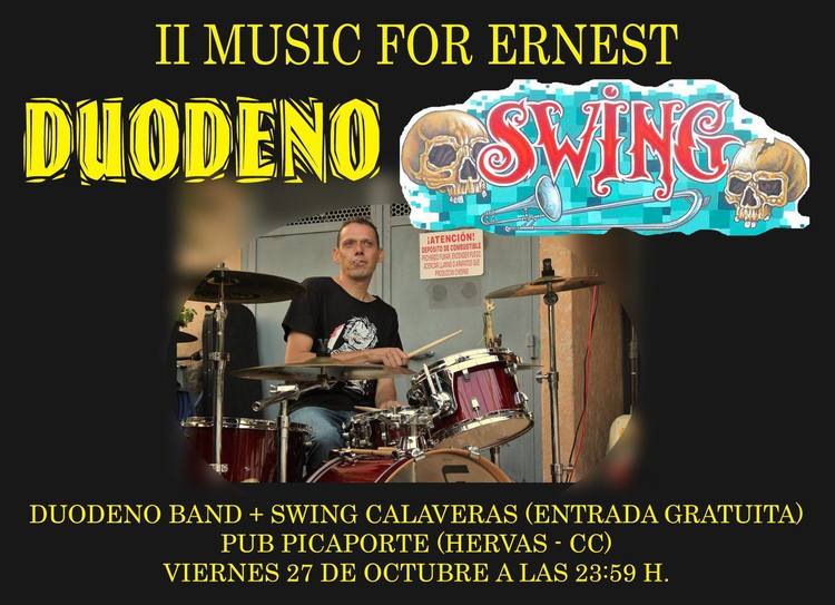 Concierto de Duodeno Band & Swing Calaveras en Hervás