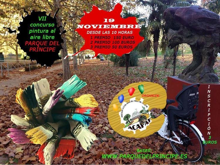 VII Concurso de pintura al aire libre Parque del Príncipe - Cáceres