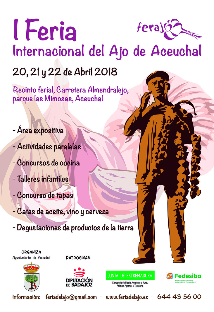 FERAJO - I Feria Internacional del ajo de Aceuchal
