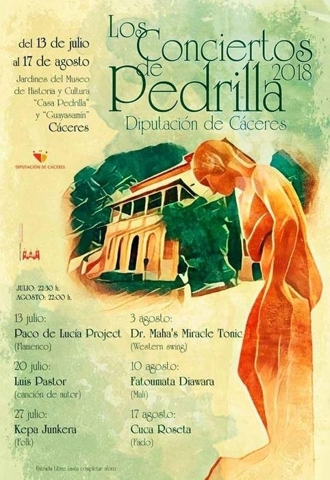 XXII Edición de Los Conciertos de Pedrilla 2018 - Cáceres