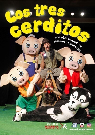 Normal teatro infantil los tres cerditos merida 40