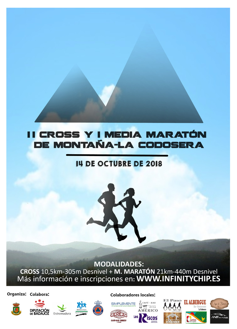 II Cross y I Media maratón en La Codosera